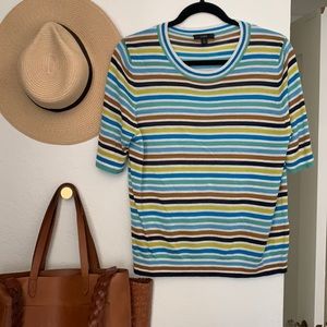 J crew silk blend blouse